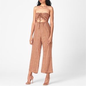 Faithfull the Brand Tan Jumpsuit